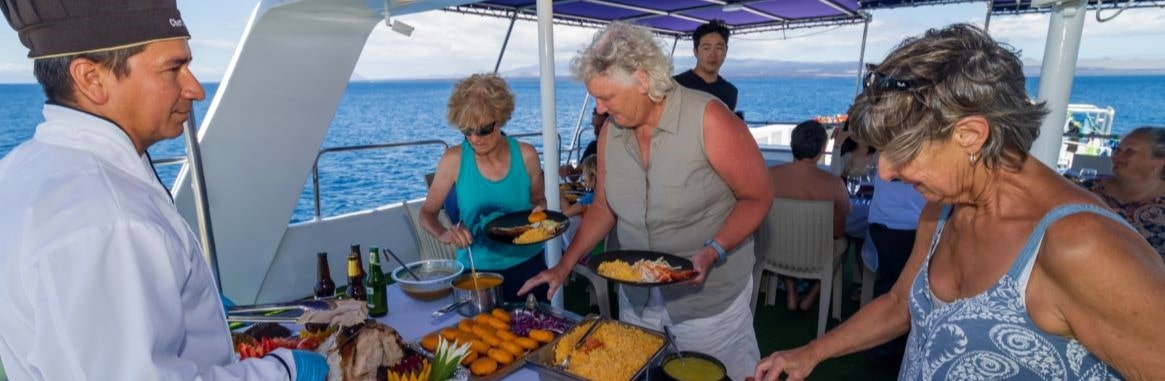 Cooking lessons 3 Monserrat Galapagos Cruise -