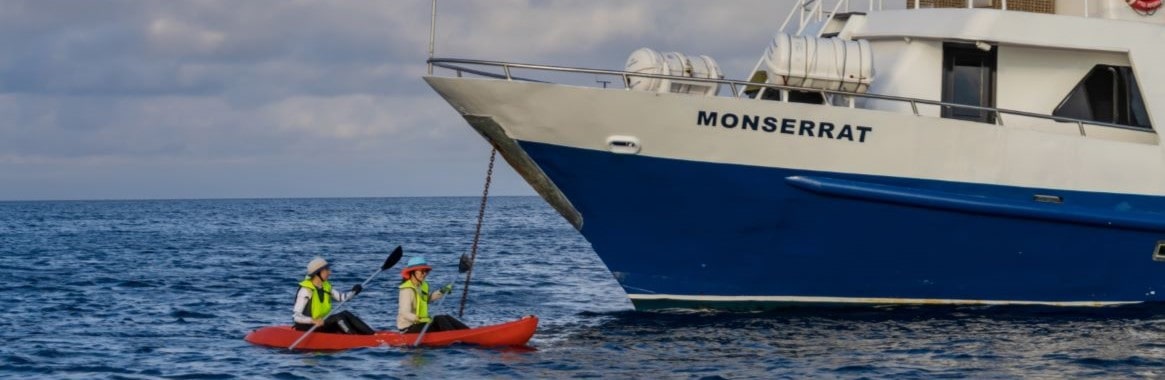 Kayak 1 Monserrat Galapagos Cruise -