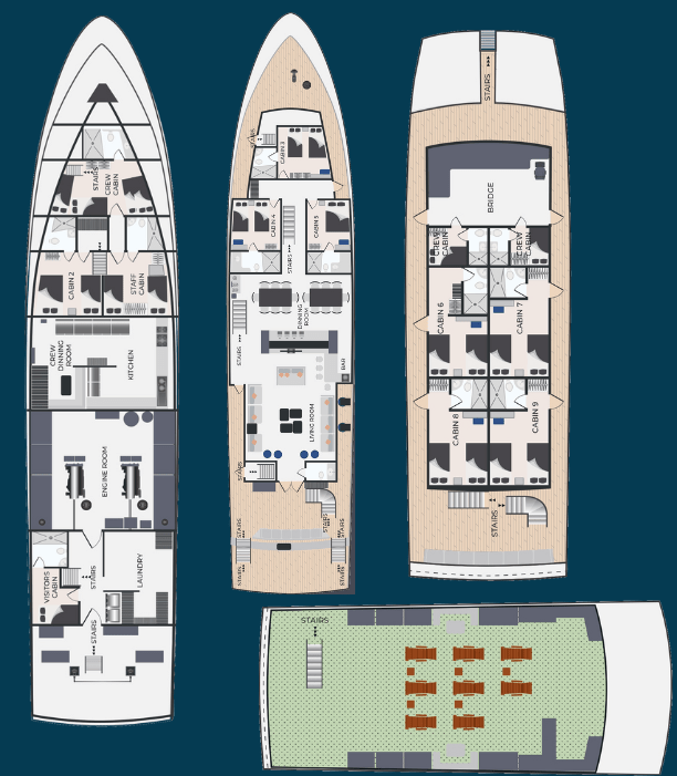 galaxy deck plan -