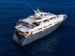 galapagos angel yacht exterior -