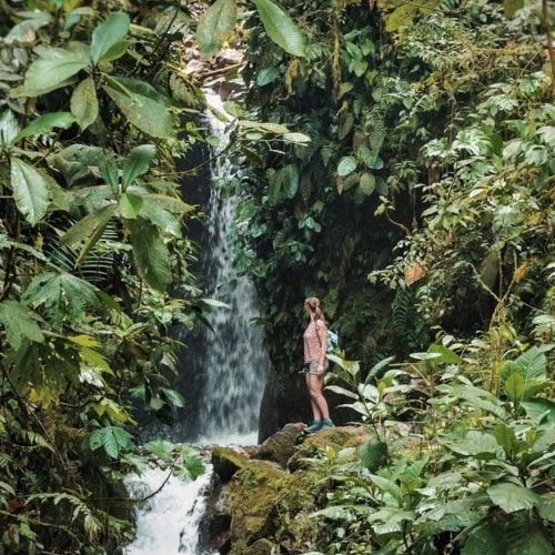 mindo euador waterfalls -