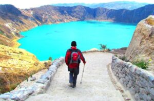 Quilotoa lake -