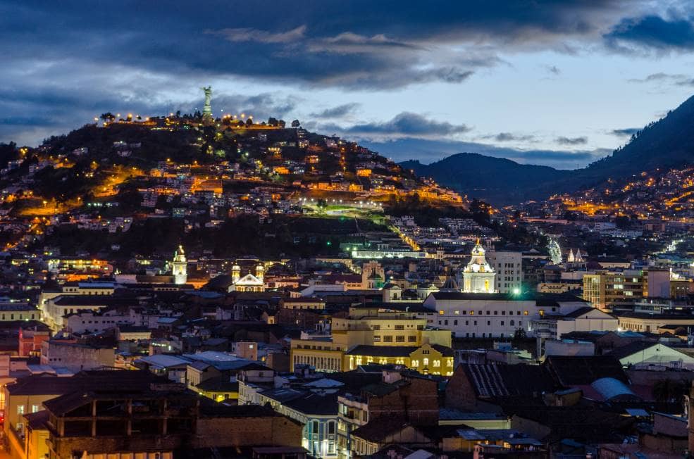 Quito night -